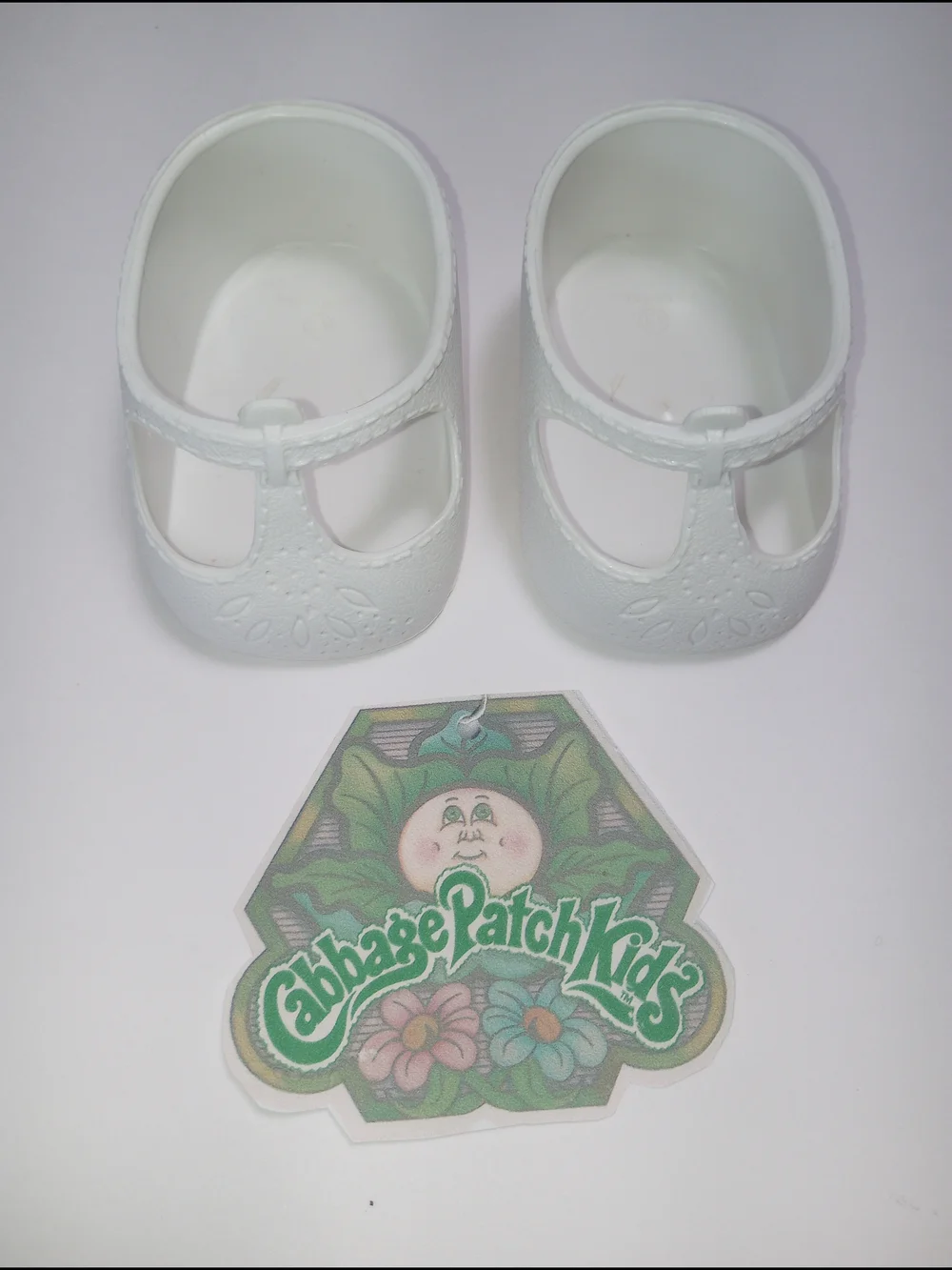Vintage Cabbage Patch Kids Doll White Maryjane / T Strap Shoes KT CPK